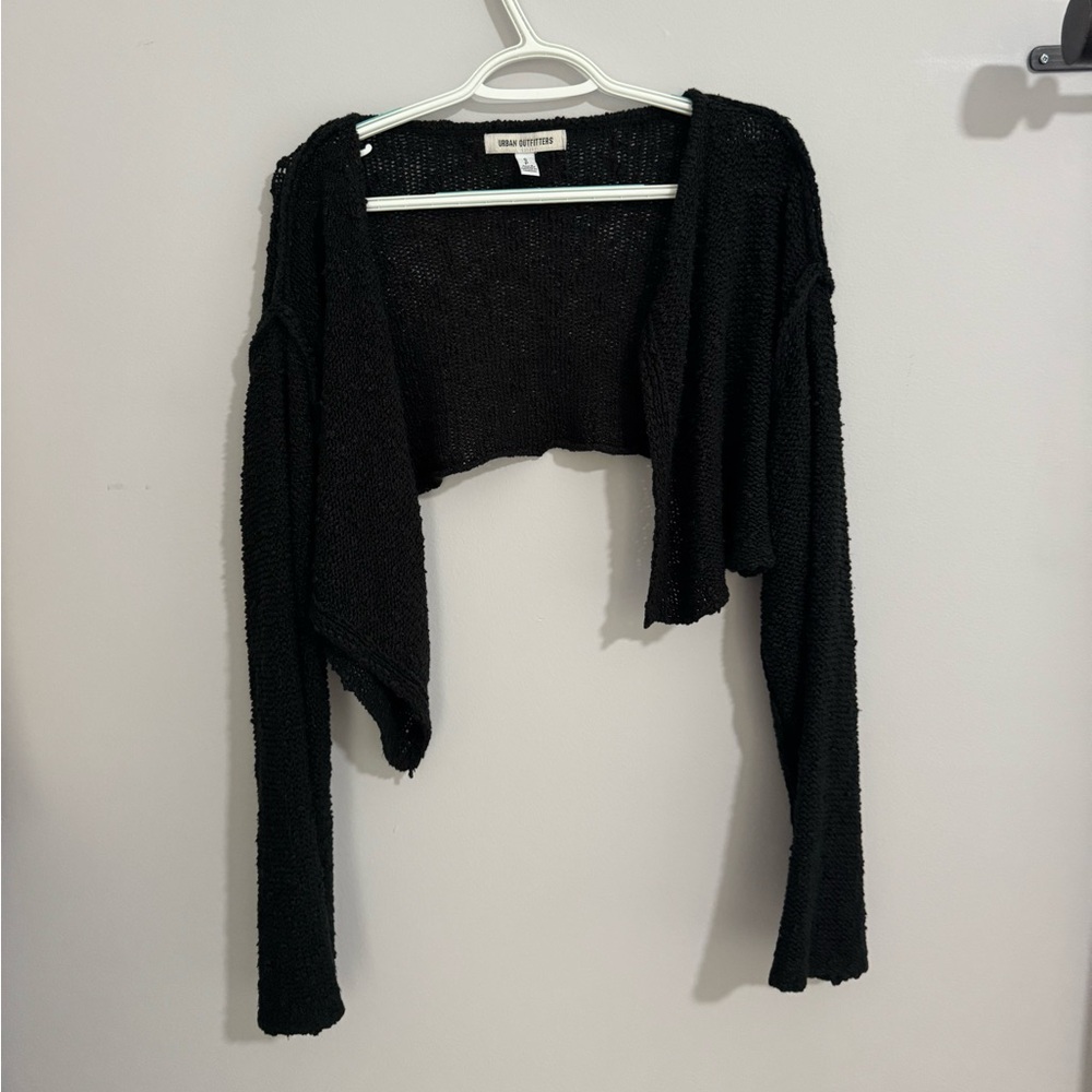 Urban Outfitters Black Knit Shrug